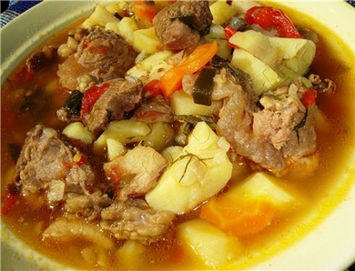 Фото меню ресторана Сказка Востока - второе блюдо Хашлама из баранины