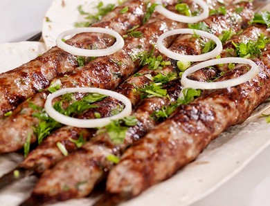 Фото меню ресторана Сказка Востока - ЛЮЛЯ-КЕБАБ ИЗ БАРАНИНЫ