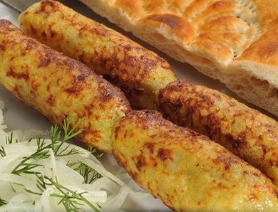 Фото меню ресторана Сказка Востока - ЛЮЛЯ-КЕБАБ ИЗ КАРТОФЕЛЯ