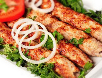 Фото меню ресторана Сказка Востока - ЛЮЛЯ-КЕБАБ ИЗ КУРИЦЫ