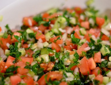 Фото меню ресторана Сказка Востока - САЛАТ «ЧОБАН» 