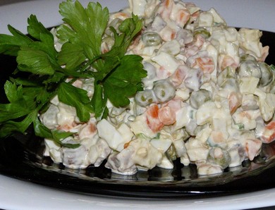 Фото меню ресторана Сказка Востока - САЛАТ «ОЛИВЬЕ»